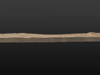 Wood Beam 02 3D model