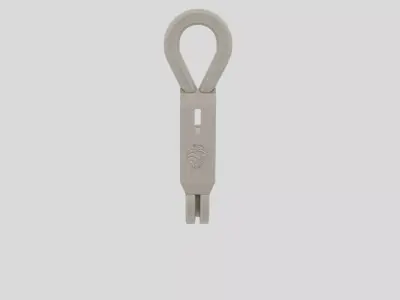 Industrial Factory Overhead Crane Hook Block for 3D print 3D model