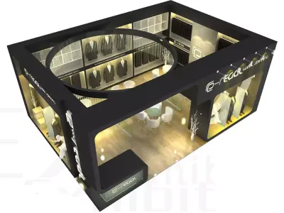 Exhibition - Area - 8X11-3DMAX2009-027 3D model