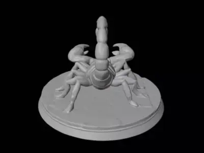 scorpion 3D print model purchase