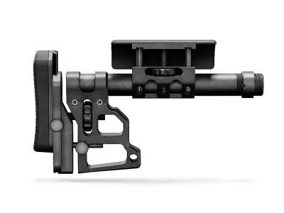 MDT SCS - Skeleton Carbine Stock Low-poly 3D model