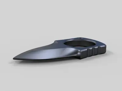 Ring dagger 3D model