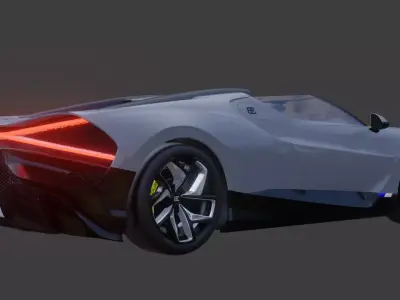 Bugatti Mistral 3D model