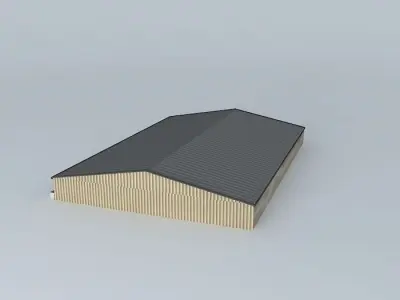 Eco Rail Building No 2 DummyOld Steam Days Free 3D model