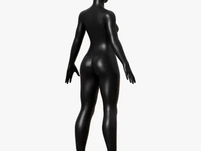  Mannequin Female Black 