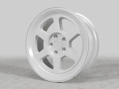 Black Rhino Wheels Rumble Rims 3D model 3D model