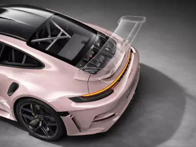 Porsche 992 GT3 RS Glasswing 3D model