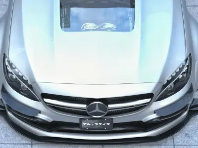 3D Mercedes Benz AMG C63 - BN-59 3D model