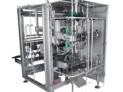 Vertical Form Fill Seal Packaging Machine for Powder Granule 3D model