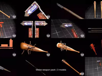 Melee weapon pack