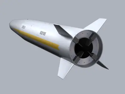 ALBM 2PZD-21 Missile 3D model