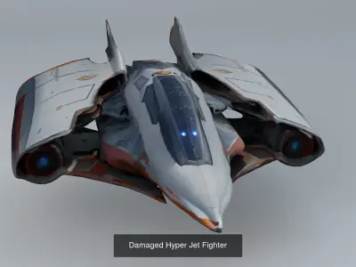 Hyper Jet Fighters 3D Model Collection