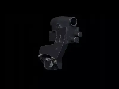 1P63 Obzor Optic Low-poly 3D model