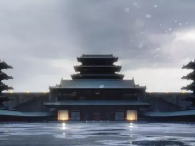 Japanese Architecture Pack - UE4 Project Low-poly 3D model