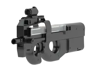 FN P90 3D model buy