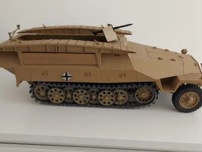 Sd Kfz 251-7 modification 3D print model