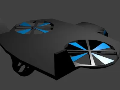 UDC-1 Sky Ogre 3D model