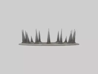 Dungeonfloorspikes 1 Low-poly 3D model