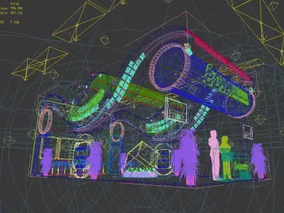 Exhibition - Area - 6X12-3DMAX2012-07 3D model