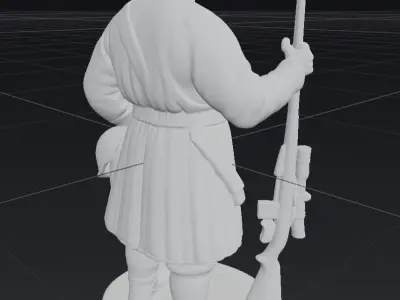 The Cossack Modern Style 3D model