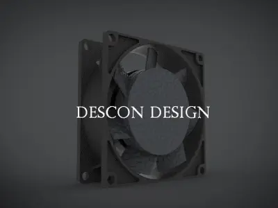 Fan Design  Free 3D model