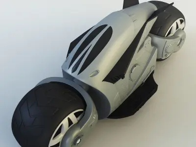 Cyber cycle 3D model