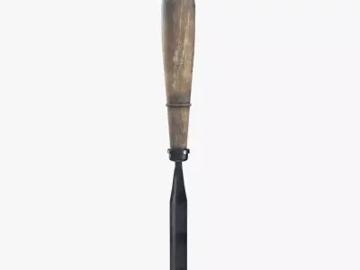 Medieval Chisels V03 Low-poly 3D model