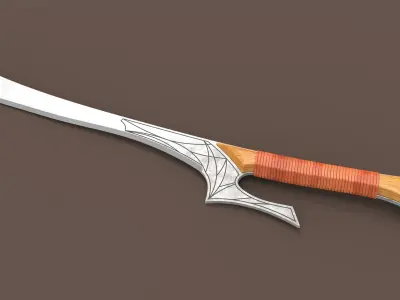Sword from John Carter of Mars 3D model