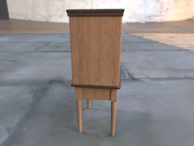 Antique Cabinet 3D model purchase