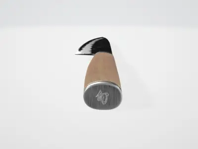 KAI Japan high-end meat and fish knife 3D model