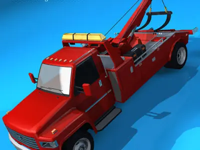 Towtruck tow truck 3D model