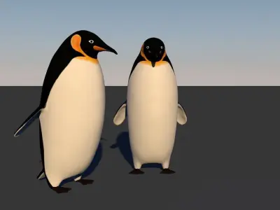 Penguin 3D model