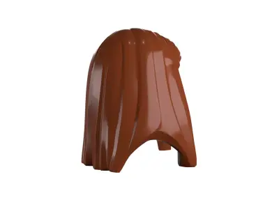 Custom3Dprint Minifigure Accessory - Minifigure Hair S2 - 010 3D print model