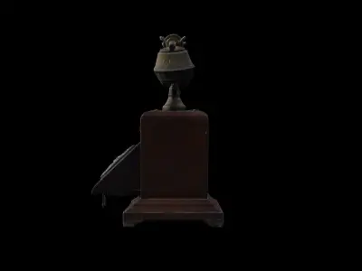 Vintage Phone 3D model