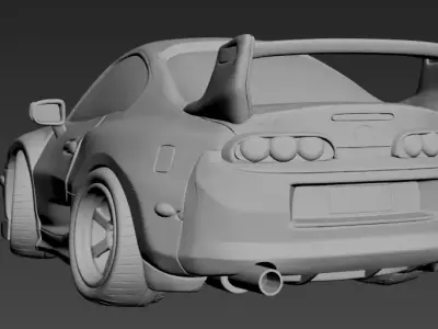 Supra Chibi Style - 3D Print Model 3D print model
