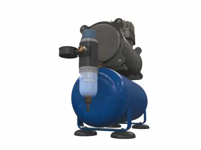 Air compressor AR 6 3D model