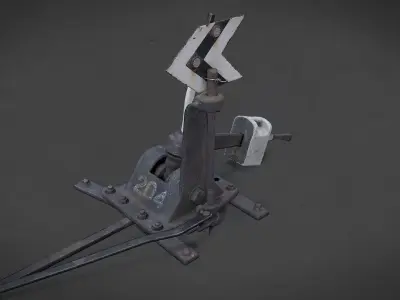 Arrow Railway Low-poly 3D model purchase