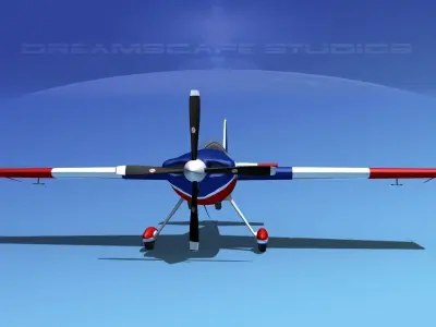Extra Flugzeugbau EA300S  V04 3D model