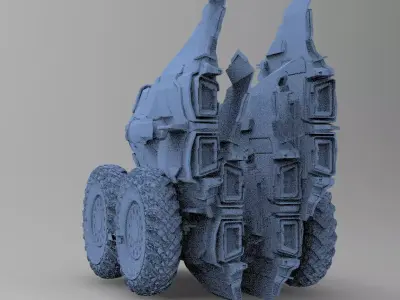 Space Roamer Mining laser craft 5  3D model