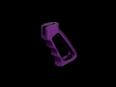 Guntec Ultralight Series Pistol Grip Gen2 Low-poly 3D model