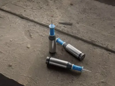 DM88 Round Shell 120MM Low-poly 3D model