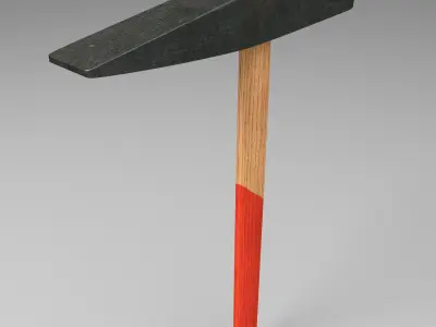 Hammer Free low-poly 3D model by khalidsrri