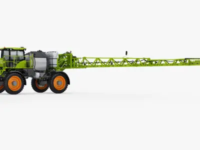 Tractor Sprayer 3D model