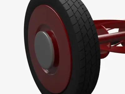 Reel Mower 3D model