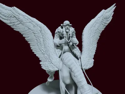 Doc Q - Blackbeard Pirates - One piece - Split part 3D print model