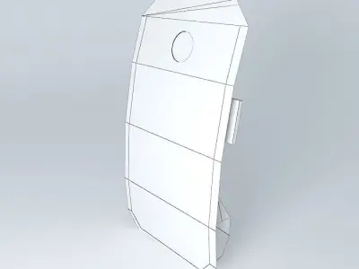 Aircraft door Free 3D model
