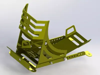 motorcycle stabilization stand 3D model