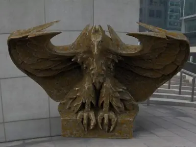 Gotham city Eagle variation 1 3D 3D model