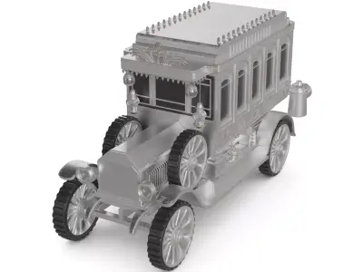 Snow Coach 3D model purchase
