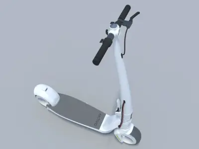 Scooter electric Low-poly 3D model purchase